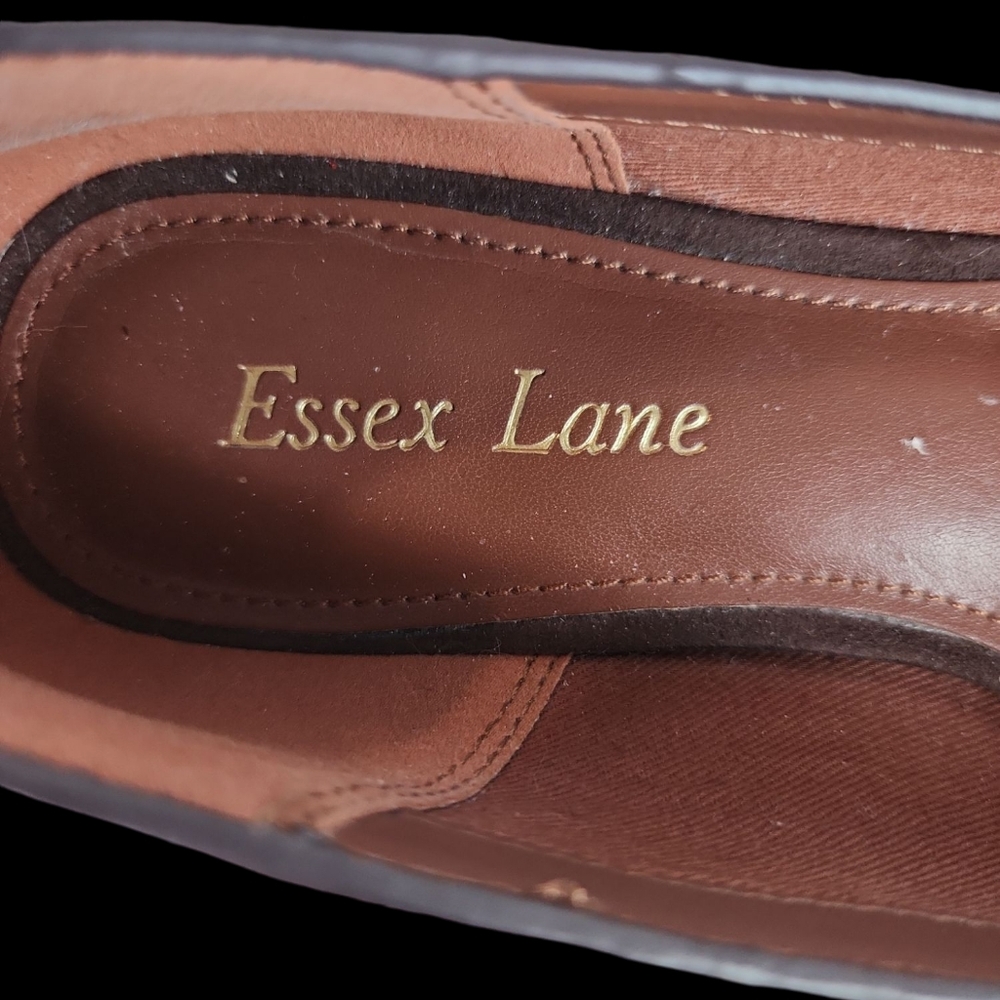 Essex Lane, women's Leopard print flat shoes, never worn,  size 7 1/2 M. - Picture 9 of 11